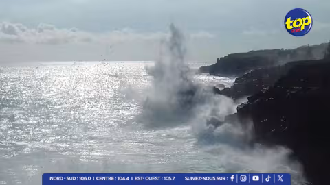 Météo : un avis de fortes houles est en vigueur et valable jusqu’à lundi 