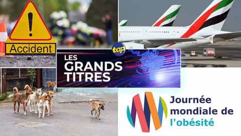Les grands titres de Top FM de ce mercredi 04 Mars 2026