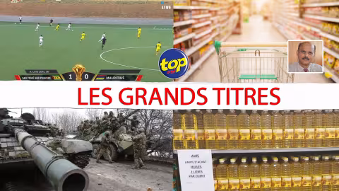 Les grands titres de Top Fm de ce lundi 21 février 2022