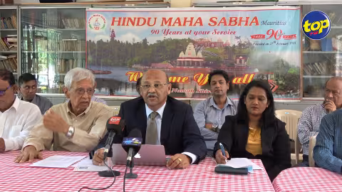 Pèlerinage du Maha Shivratree : La Hindu Maha Sabha demande aux fidèles de prendre toutes les précautions et de bien se comporter