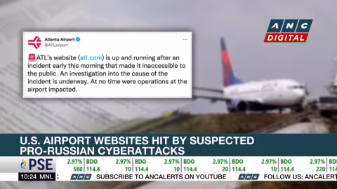 Des aéroports américains touchés par des cyberattaques présumées russes