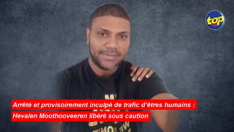 Arrêté et provisoirement inculpé de trafic d’êtres humains : Hevalen Moothooveeren libéré sous caution…il devra cependant respecter certaines conditions imposées par la cour