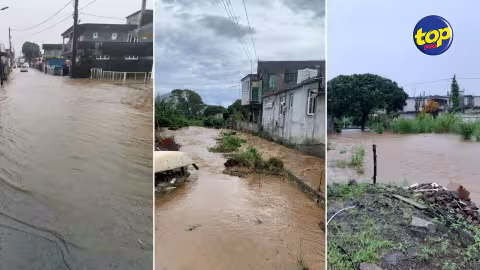 Fortes averses dans le Sud : plusieurs chemins impraticables…les pompiers et les soldats sur le qui-vive