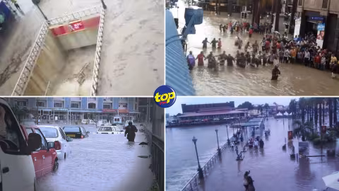 Samedi 30 mars 2013…Port-Louis sous les eaux : des pluies torrentielles s’abattent sur la capitale…11 victimes, dont 6 dans le tunnel du Caudan Waterfront