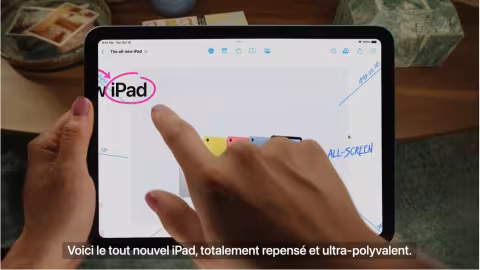 Les nouveaux iPad Pro M2 dévoilés
