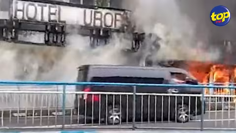 Incendie à l’hôtel Europa : le feu a pris aux débris et ordures sur place, affirme un des pompiers