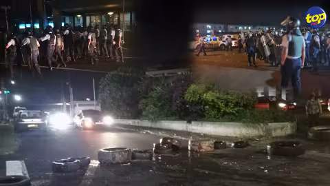 Incidents dans plusieurs régions dans la nuit : la police annonce trois arrestations et 13 policiers gravement blessés