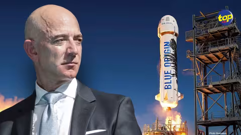 Blue Origin’s rocket launches to edge of space, carrying Jeff Bezos and crew