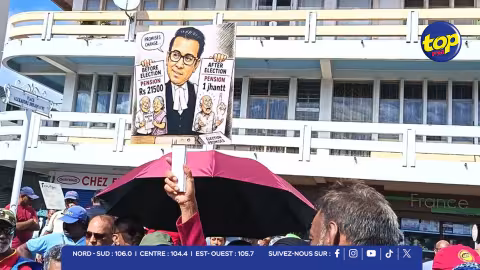 Manifestation contre la réforme des pensions à Port-Louis : solidarité, inquiétudes et promesses électorales au cœur des réactions