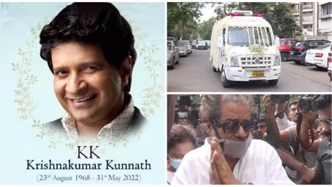 Singer KK funeral – Late singer cremated in Mumbai: Family and friends bid him emotional goodbye