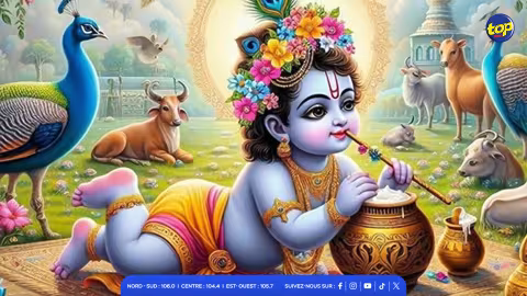 Krishna Janmashtami : Célébration de la naissance du dieu Krishna 