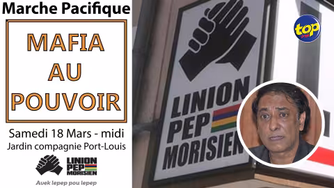 Affiches placardées portant les inscriptions ‘Mafia au pouvoir’ à travers le pays : Les bureaux de Linion Pep Mauricien à Port-Louis et à Rose-Hill perquisitionnés