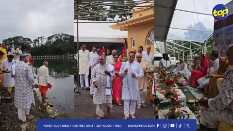 Au Ganga Talao : Le Maha Rudra Yaj, un rituel sacré pour marquer le centenaire du Hindu Maha Sabha, organisé ce dimanche 