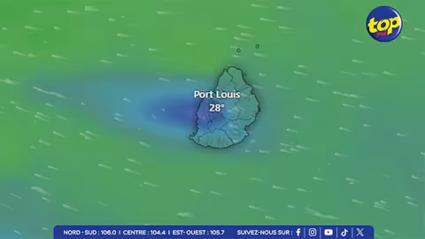 Météo : La tempête tropicale modérée, baptisée Ivone, n'influencera pas le temps local pour les trois prochains jours
