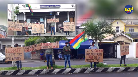 Raouf Khodabaccus et d’autres activistes en sont déjà à leur  3e jour de protestation contre la hausse des prix des carburants : Ils manifesteront pacifiquement devant la station de police de Pope Hennessy, ce jeudi