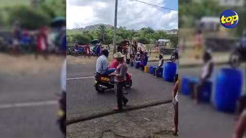 À Rodrigues : Sans eau depuis plus de deux mois… des habitants de Cascade Jean-Louis dans la rue