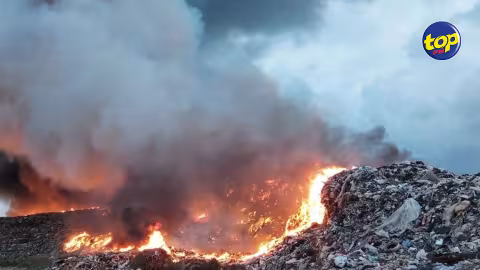 Incendie au centre d’enfouissement de Mare Chicose : Le feu sera maitrisé d’ici mi-décembre, selon les autorités