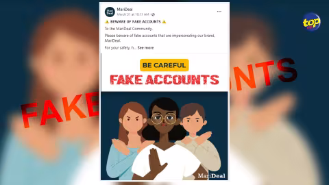 Faux compte MariDeal : des arnaqueurs frappent une nouvelle fois