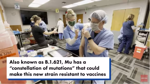 « Mu », le nouveau variant du coronavirus surveillé de près par l’OMS