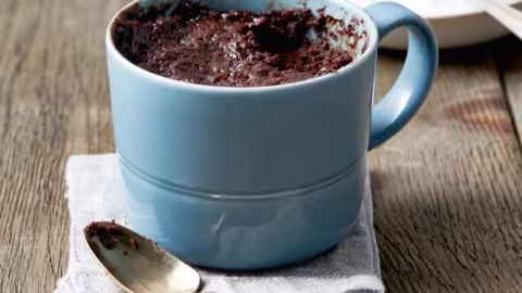 Mugcake fondant au chocolat : la meilleure recette