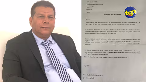 JUST IN: Valse de démissions: au tour de l’ancien lord-maire Sheik Mukhtar Hossenbocus de claquer la porte du PTr