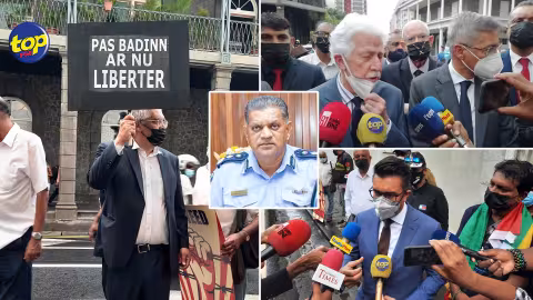 Possible arrestation des membres de la Plateforme citoyenne pour la liberté d’expression : Nous allons nous présenter volontairement à la police, si vous nous envoyez la liste des noms des manifestants pacifiques recherchés, écrit Me Rama Valayden au Commissaire Anil Kumar Dip