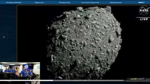 NASA’s DART spacecraft hits target asteroid in first planetary defense test
