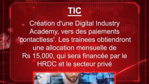 TIC : création d’une Digital Industry Academy, vers des paiements ‘contactless’