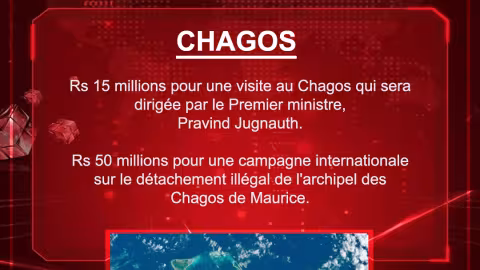 Budget 2021-2022 : Rs 15 millions pour une visite au Chagos qui sera dirigée par le Premier ministre, Pravind Jugnauth