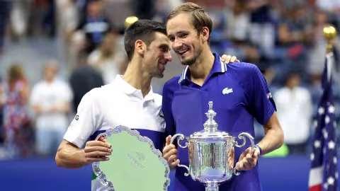 TENNIS : Le rêve était trop grand pour Novak Djokovic, battu en finale de l’US Open par Daniil Medvedev