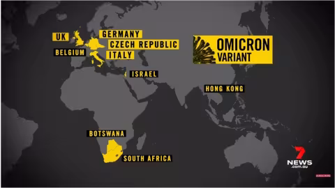Des cas du variant Omicron au Royaume-Uni en Allemagne, en  Hollande et en l’Italie