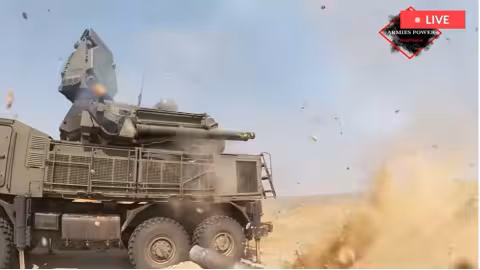 Un ZRPK Pantsir-S de fabrication russe a été capturé par l’armée ukrainienne.