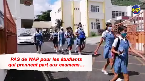Education : PAS de WAP pour les étudiants qui prennent part aux examens