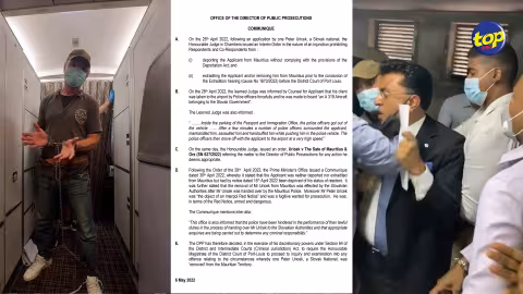 Affaire Uricek : Le DPP ordonne une enquête judiciaire qui sera présidée par un magistrat de la cour de district de Port Louis