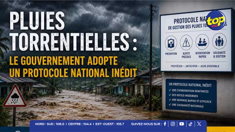Pluies torrentielles : le gouvernement adopte un protocole national inédit