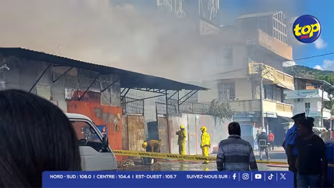 Incendie à Plaine-Verte : un dépôt lourdement endommagé, importante mobilisation des pompiers