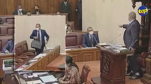Parlement : Patrick Assirvaden de nouveau expulsé