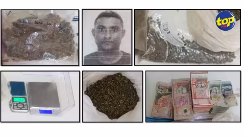 Trafic de drogue : Un homme arrêté avec plus de 1000 graines de cannabis
