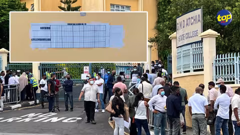 Exercice de recomptage au collège GMD Atchia : en sus des 73 bulletins de moins sur les 28,169, un bulletin de la circonscription numéro 1  découvert dans une des salles