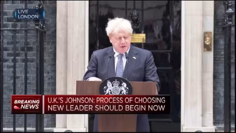 Boris Johnson a finalement démissionné