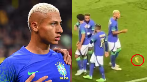Richarlison: Tottenham forward racially abused with banana as Brazil beat Tunisia in Paris friendly
