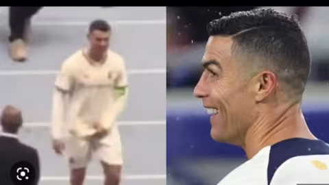 Cristiano Ronaldo pourrait être expulsé d’Arabie saoudite pour geste obscène