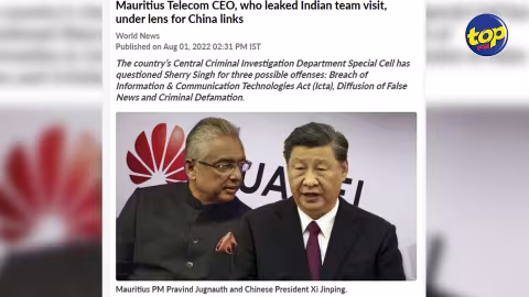 Allégations de sniffing : Y a-t-il complicité entre Sherry Singh et la firme chinoise Huawei ? s’interroge le Hindustan Times