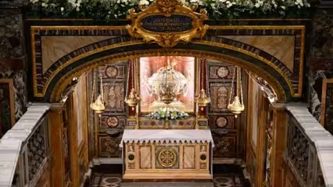La basilique Sainte-Marie-Majeure, dernière demeure du pape François au coeur de Rome