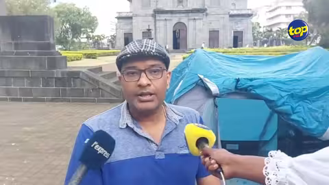 Au 3e jour de sa grève l’enseignant affiche la détermination : ‘‘Tous les jours je vous dirai que tout se passe très bien, ‘’ dit Nishal Joyram 