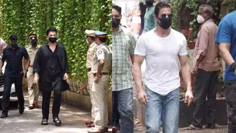 Dilip Kumar passes away: Shah Rukh Khan, Anil Kapoor and Karan Johar arrive at the legendary actor’s residence to pay their last respects