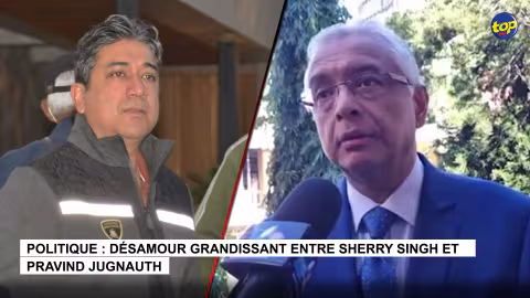 Politique : désamour grandissant entre Sherry Singh et Pravind Jugnauth