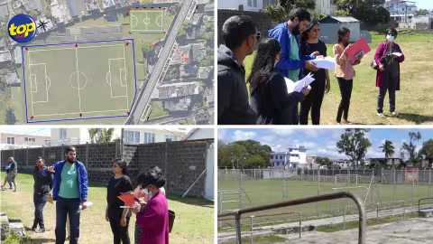 A Quatre Bornes : Les travaux de rénovation débutent au stade Guy Rozemont