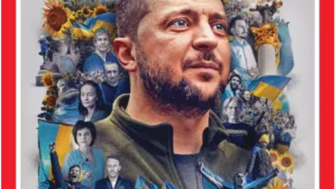 Volodymyr Zelenskyy et l’esprit de l’Ukraine élus Personnalité de l’année 2022 par le Time magazine