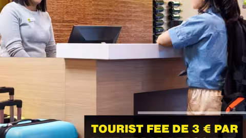 Tourist Fee de 3 € par nuit et par personne : les petits opérateurs déplorent des frais bancaires de 1,50 € 